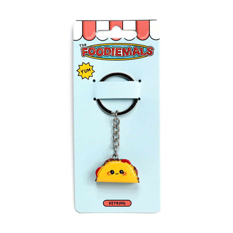 Foodiemals Frida the Taco Keyring