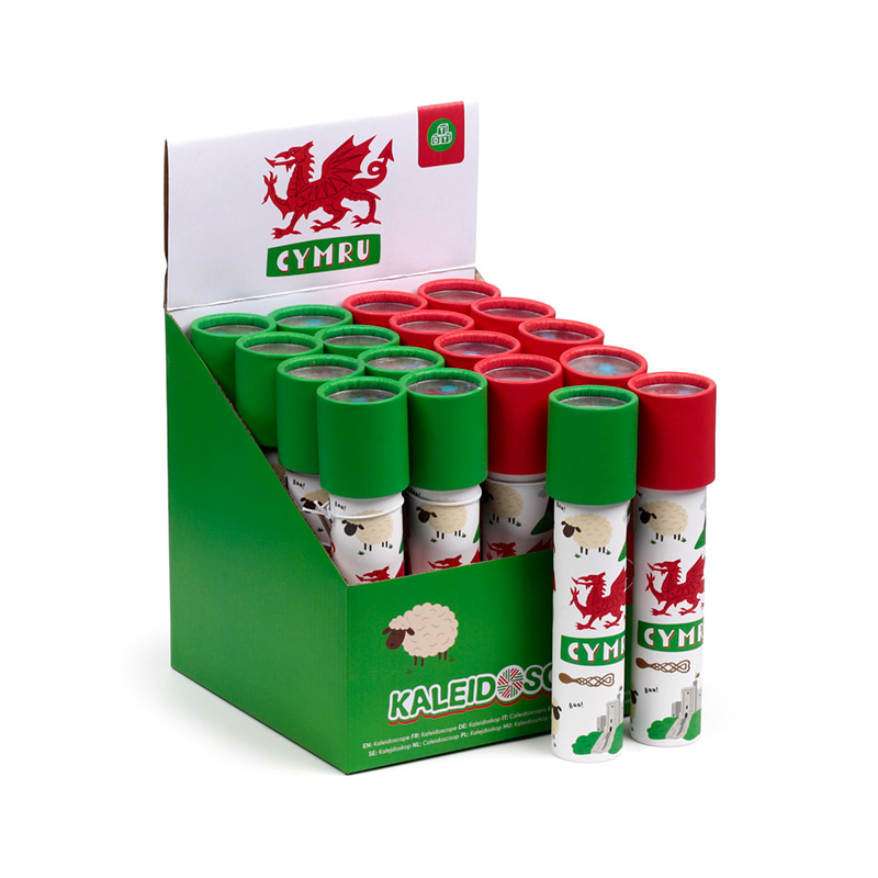 Welsh Dragon Wales Kaleidoscope