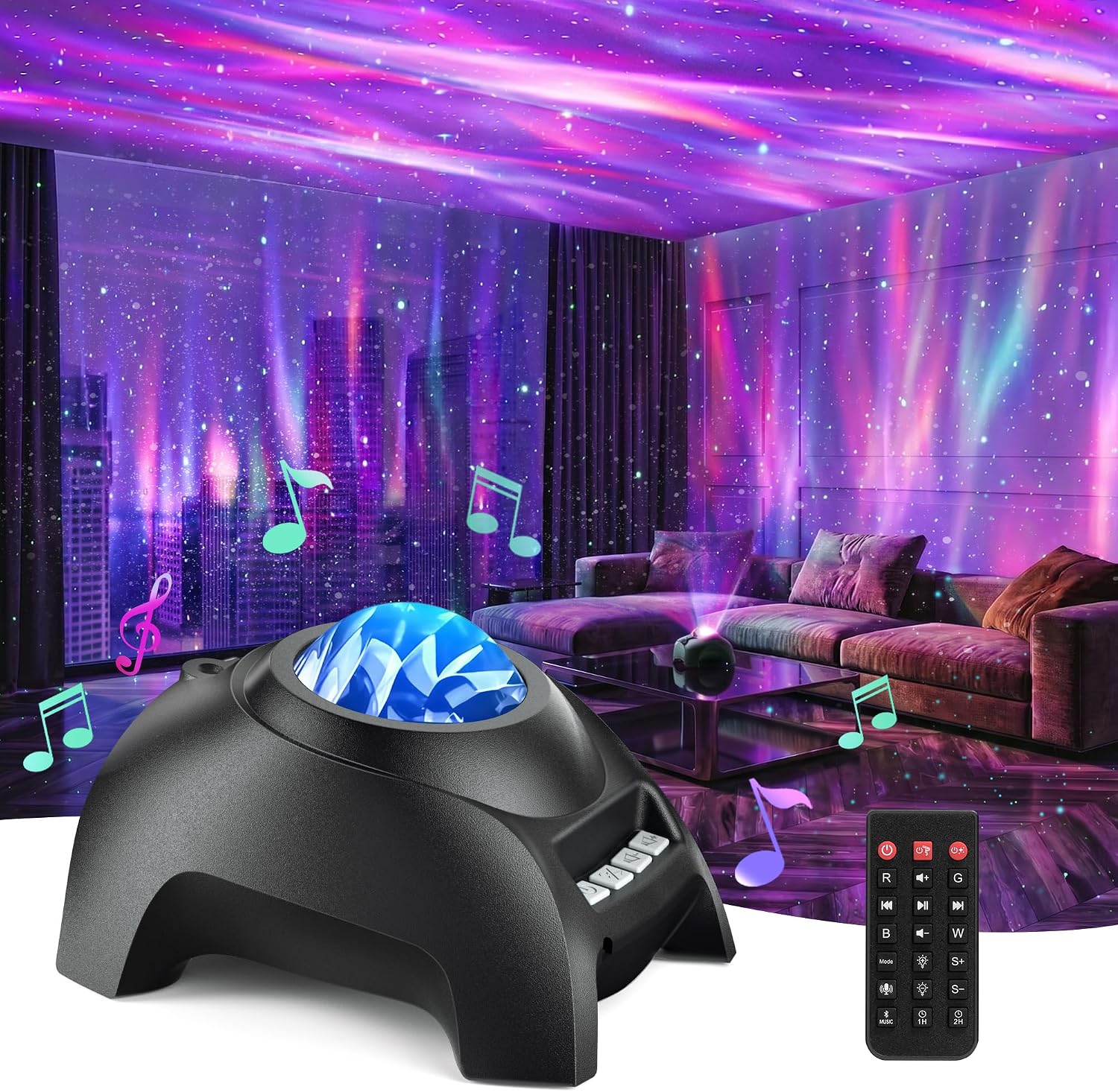 Northern Galaxy Aurora Projector