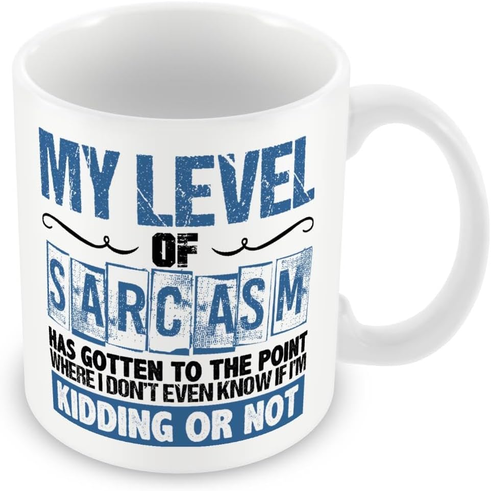 The Sarcasm Level Mug