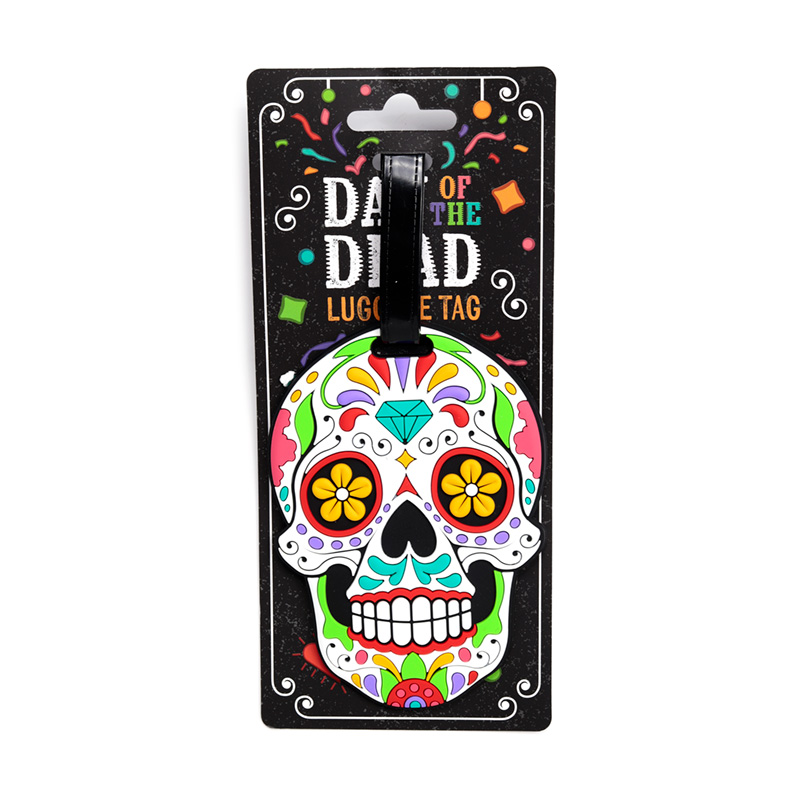 Day of the Dead PVC Luggage Tag